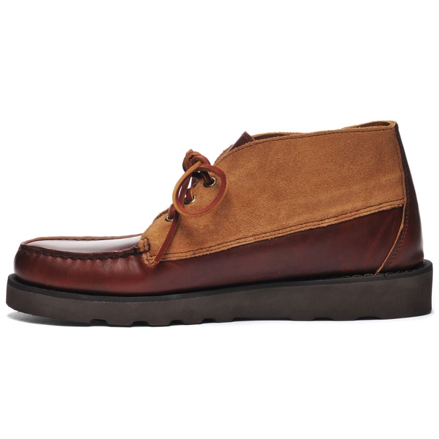 Tatanka Eva Waxy Suede-Brown & Cognac Sebago Australia